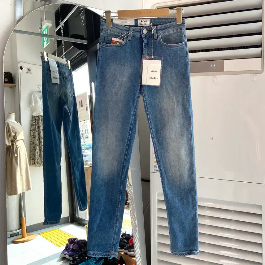 [BUNJANG] Acne Studios Blue Straight Leg Jeans W24 L32 / 새제품_아크네스튜디오 청바지 W24 L32 Acne Studio Jean