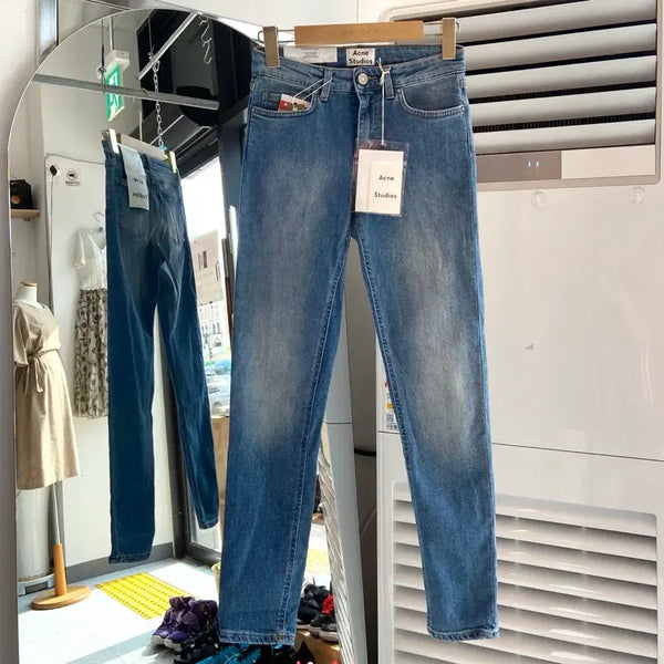 [BUNJANG] Acne Studios Blue Straight Leg Jeans W24 L32 / 새제품_아크네스튜디오 청바지 W24 L32 Acne Studio Jean