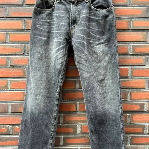 [BUNJANG] Levi's 559 Black Denim Straight Fit Pants / [32x30] 리바이스 559 블랙 데님 팬츠 페이딩 청바지 스트레이트핏