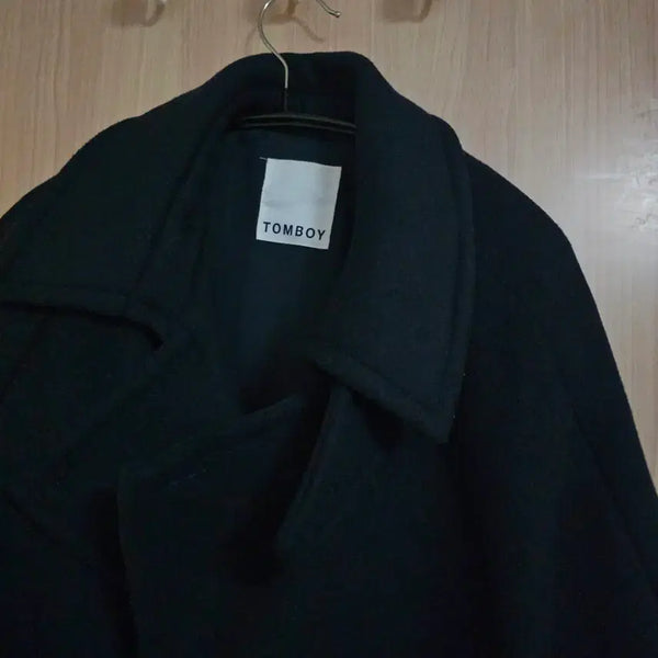 [BUNJANG] Studio Tomboy Oversized Coat Navy / 스튜디오톰보이 오버핏 코트