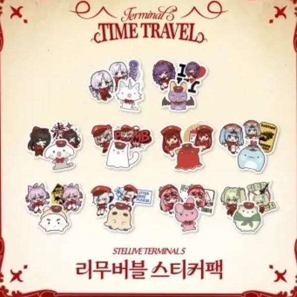 [BUNJANG] Stellive Terminal 5 Removable Sticker Pack UNI / 스텔라이브 터미널5 리무버블 스티커 팩 유니