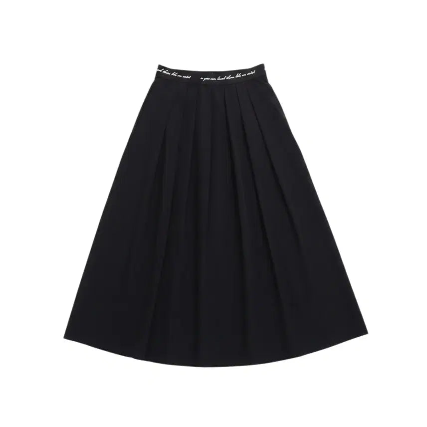 [BUNJANG] Peridot Lettering Banding Skirt (Women's S) / 여성S/ peridot 레터링 밴딩스커트 32-116