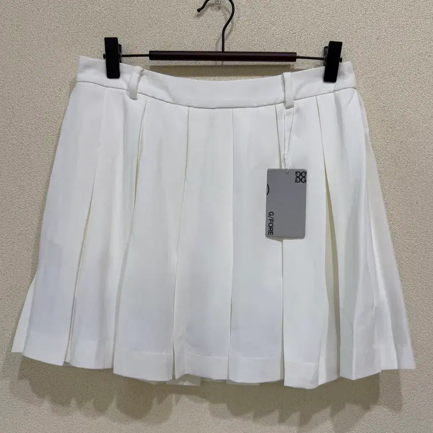 [BUNJANG] Women's Golf Skirt Pleated White Size M / 여성 골프 스커트