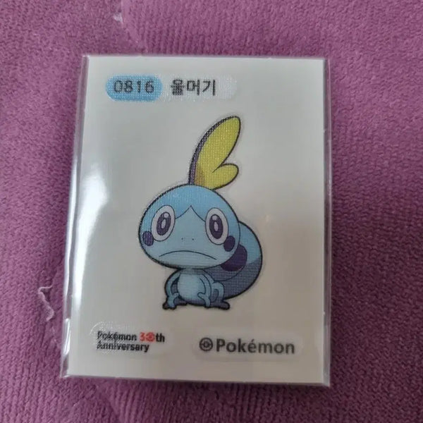 [BUNJANG] Pokemon 30th Anniversary Generation 2 Walmer Sticker / 포켓몬 30주년 울머기 스티커 띠부씰