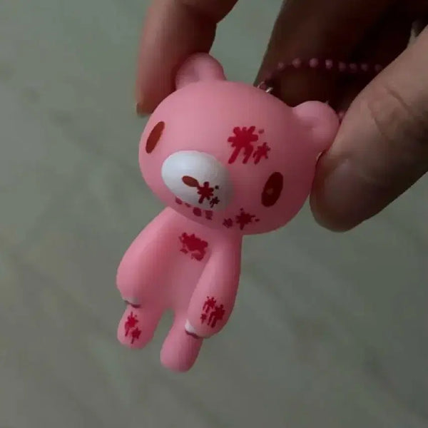 [BUNJANG] Gloomy Bear Gacha Rare Sofubi Keychain Heavy Blood / 글루미베어 가챠 레어 소프비 키링 헤비블러드