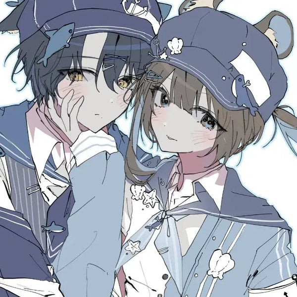 [BUNJANG] 2-Person Couple Doodle Art Commission / 2인 페어 낙서 그림 커미션