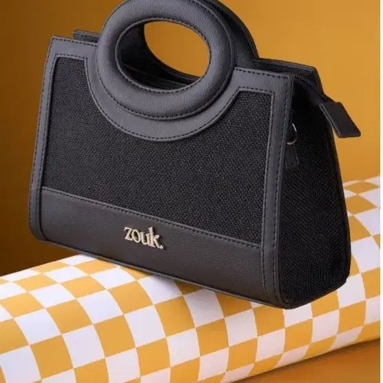 [BUNJANG] ZOUK Zoe Mini Cross & Tote Bag - Jet Black (Unused) / (미사용품) ZOUK 가벼운 소재 미니 크로스 & 토트백