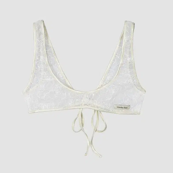 [BUNJANG] Overdue Flare Lace Bralette / [오버듀플레어] 레이스 브라렛