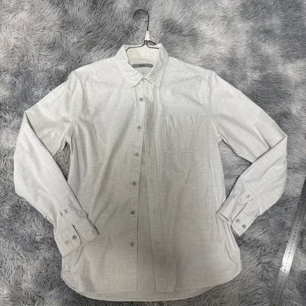 [BUNJANG] Kolon Series Comfort Fit Fine Check Shirt Size 95 / 코오롱 시리즈 컴포트핏 잔체크 셔츠 95사이즈