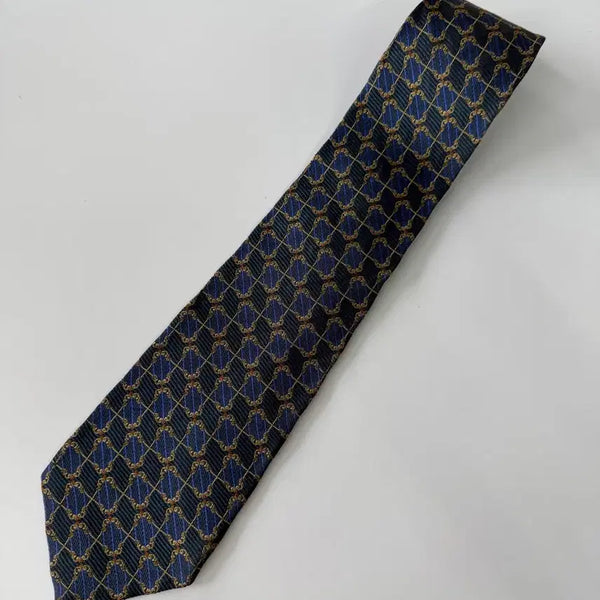 [BUNJANG] Gianni Versace Silk Necktie 9.7cm / 잔니 베르사체 (GIANNI VERSACE)  실크 넥타이 9.7cm