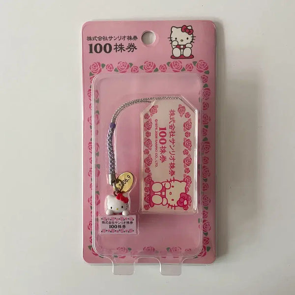 [BUNJANG] Classic Kitty Strap 100th Anniversary Pink / 고전 키티 스트랩 100주권 핑크