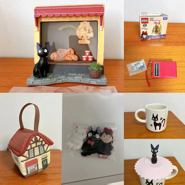 [BUNJANG] Studio Ghibli Kiki's Delivery Service Jiji Bundle Set Display Items / 지브리 마녀배달부 키키 지지 달력 파우치 머그컵 인형