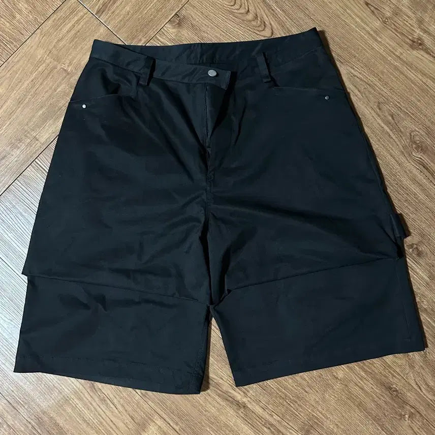 [BUNJANG] Nonde Alpine Carpenter Shorts Matte Black / [3] 논노드 알파인 카펜터 쇼츠 매트 블랙