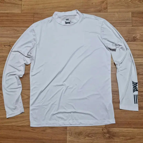 [BUNJANG] PXG Golf Men's Functional Spandex Long Sleeve T-Shirt (M) / PXG 피엑스지골프 정품 골프웨어 기능성스판  티셔츠 칭찬은고래도춤추게