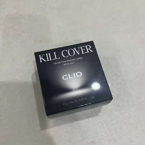 [BUNJANG] Clio Kill Cover Founwear Cushion Set (Main Product, Refill) / [새상품] 클리오 킬커버 파운웨어 쿠션 세트(본품,리필)
