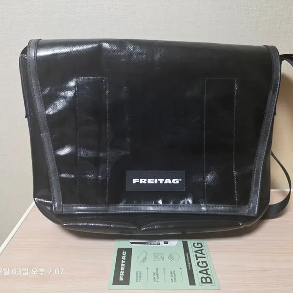 [BUNJANG] Freitag Dexter All Black Messenger Bag / 프라이탁 덱스터 올블랙 올검 팝니다