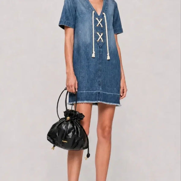 [BUNJANG] Current Elliott Denim Dress / 커런트 엘리엇 데님원피스