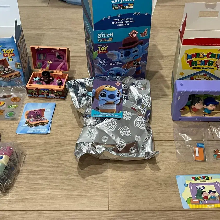 [BUNJANG] Toy Story, Crayon Shin-chan, Stitch Bundle (4 Types) / 토이스토리, 짱구, 스티치 일괄 (4종)