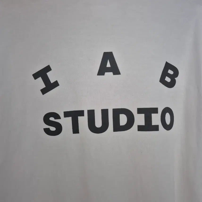 [BUNJANG] IAB Studio T-shirt White / IAB 스튜디오 반팔티 화이트!새상품급!