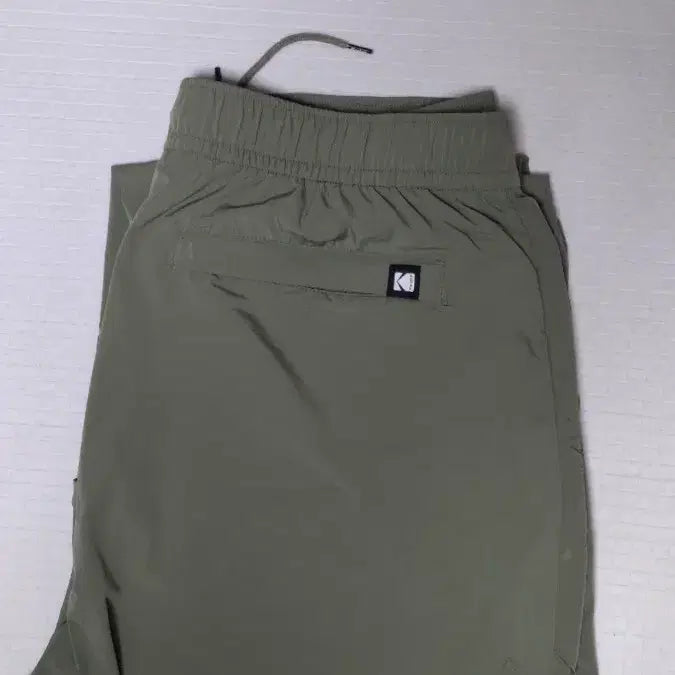 [BUNJANG] Kodak Apparel Nylon Cargo Jogger Pants (Khaki) / (22년식) 코닥 기능성 밴딩 카고팬츠 32~34 여름바지