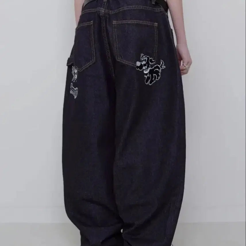 [BUNJANG] Tomboy Dog Denim Raw Indigo Jeans / TOMBOY DOG DENIM [RAW INDIGO]