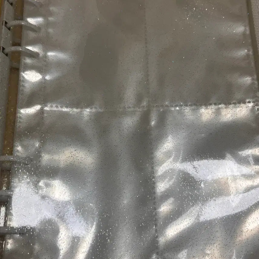 [BUNJANG] Transparent Glitter Photocard Binder + Inserts / 투명 글리터 포카 바인더 + 속지 판매