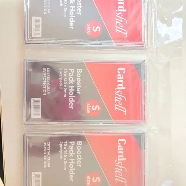 [BUNJANG] Card Shell Card Pack Holder Set (3 Pieces) / 카드쉘 카드 팩 홀더 3개 세트 포켓몬카드 총 6개