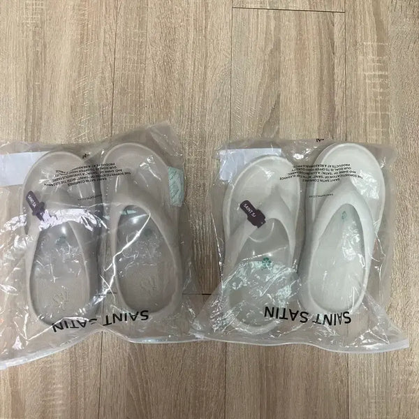 [BUNJANG] Saint Satin Flat Sandals / 세인트새틴 쪼리