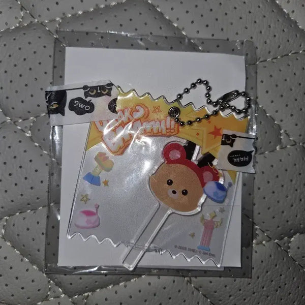 [BUNJANG] RIIZE RIIZE PARK Japan Cafe Urackbam Candy Keychain / 라이즈파크 일본카페 우락밤 사탕키링