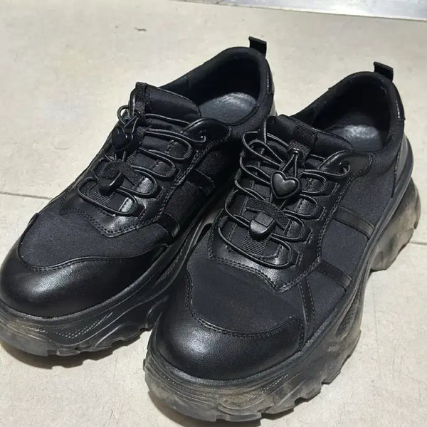 [BUNJANG] Elizabeth Stuart Platform Height-Increasing Sneakers (6cm Heel, Size 250) / [엘리자베스 스튜어트] 플랫폼 키높이 스니커즈 250 스탠딩화 추천