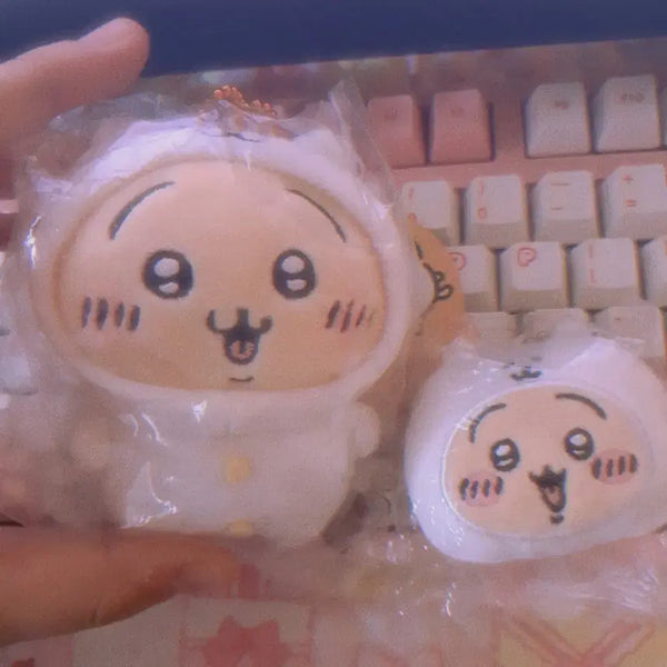 [BUNJANG] Nongdamgom Usagi Mascot & Bell Chain Charm Set / (일괄) 농담곰 우사기 마스코트 / 방울 키링 세트