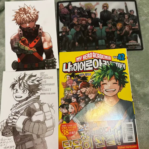 [BUNJANG] My Hero Academia Vol. 42 Triple Bonus Edition / 히로아카 나의 히어로 아카데미아 42 트리플 특전판