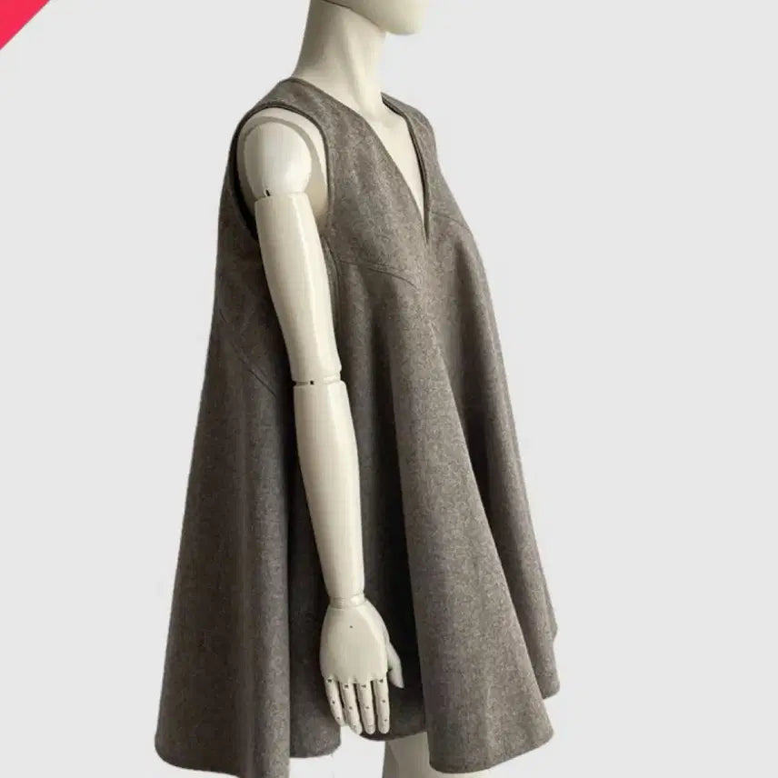 [BUNJANG] Bottega Veneta Daniele Sleeveless Wool Dress / 택달린 새상품 보테가베네타 다니엘리 슬리브리스 울 원피스 드레스