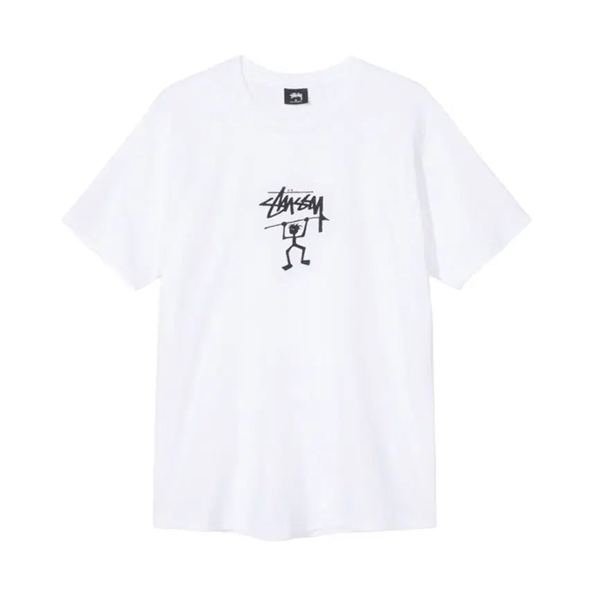 [BUNJANG] Stussy Warrior T-Shirt White M / 스투시 워리어 반팔티 M