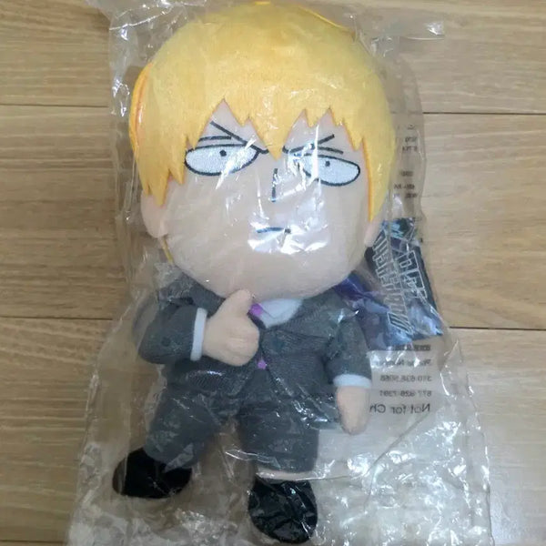 [BUNJANG] Mob Psycho 100 Reigen Arataka Overseas Plush Doll (Unsealed) / [단순개봉] 모브사이코 100 몹싸 해외 누이 인형 레이겐 아라타카
