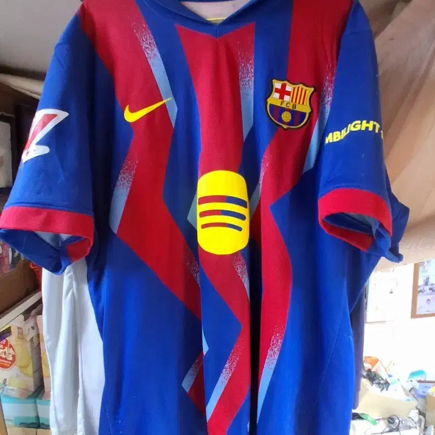 [BUNJANG] FC Barcelona 25/26 El Clásico Special Pedri Customization Authentic Jersey (2XL) / 25/26 바르셀로나 엘클라시코 스페셜 페드리마킹 유니폼2XL팝니다.