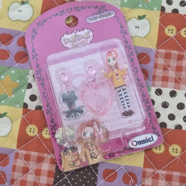 [BUNJANG] Sugar Sugar Rune Chocolat & Duke Figure Keychain / 고전 슈가슈가룬 쇼콜라&듀크 키링