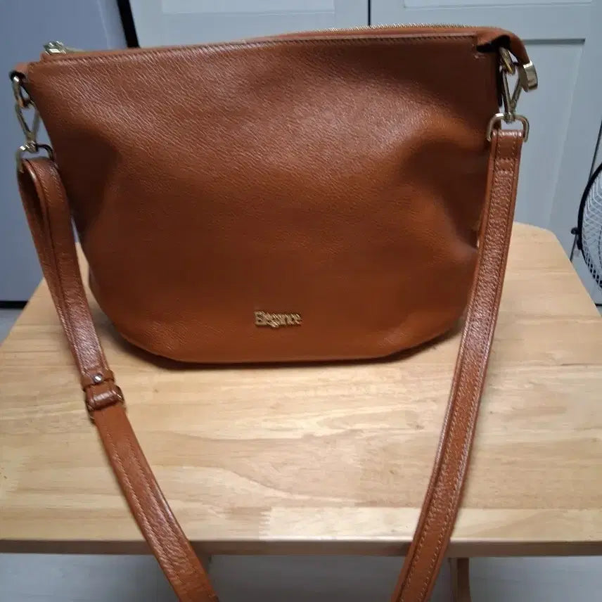 [BUNJANG] Elegance Brown Leather Shoulder Bag / 엘레강스 브라운 가죽솔더백 사이즈 31**33 디자인강추 실착별로