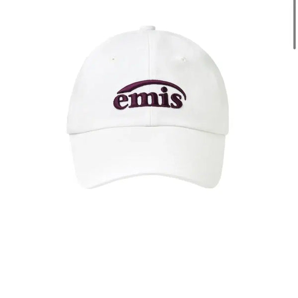 [BUNJANG] Emis Logo Ball Cap White / 이미스 emis 볼캡 화이트 logo emis cap