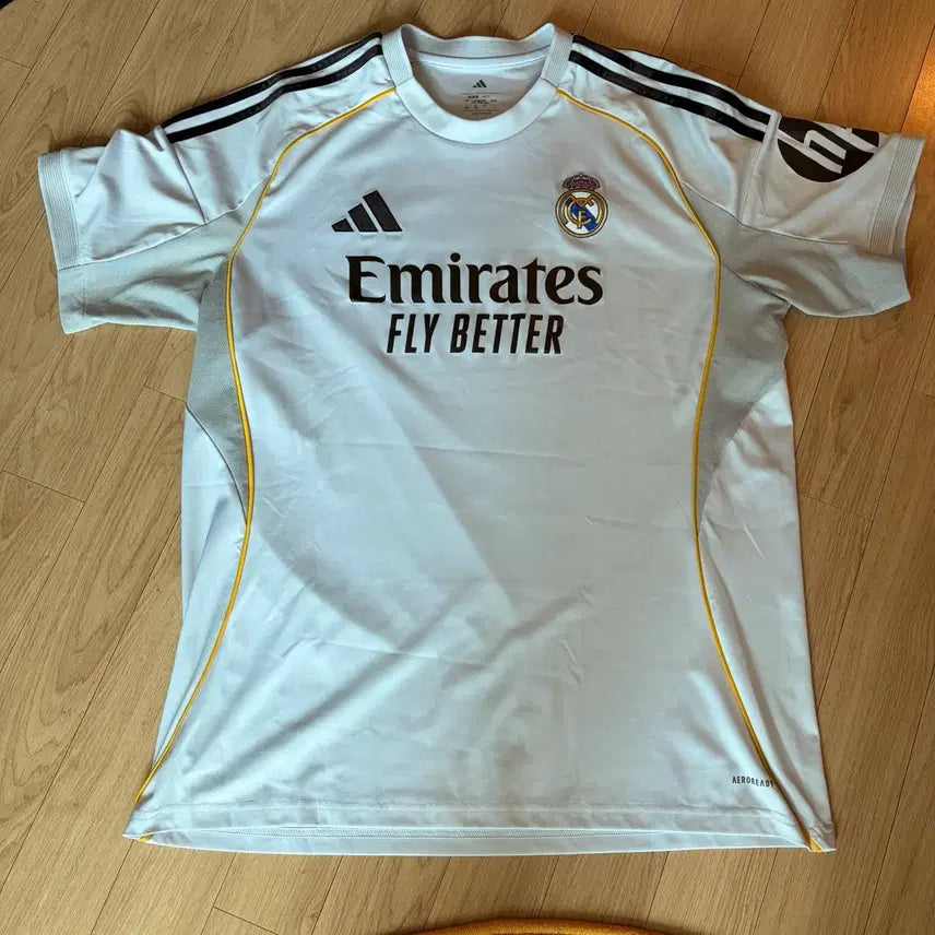 [BUNJANG] Adidas Real Madrid 25-26 Home Replica Jersey Short Sleeve Size 4XL / 25-26 아디다스 레알마드리드 홈 유니폼 레플리카 반팔 4XL