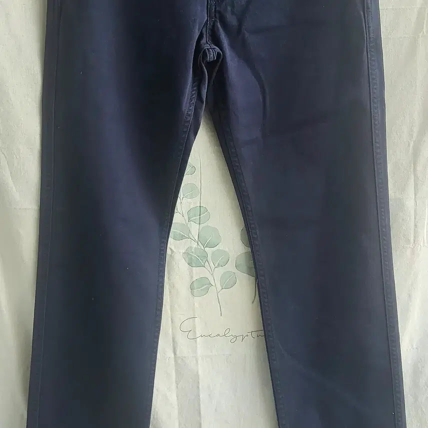 [BUNJANG] Uniqlo x Ines de la Fressange Women's Cotton Basic Pants (Size S) / 유니클로 X 이네스 드라 프레상쥬 코튼 베이직 팬츠 여성 S 미사용