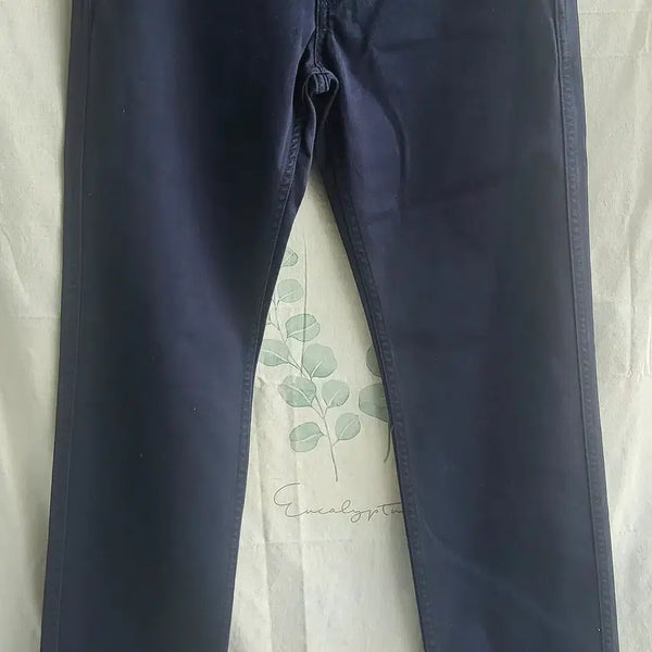 [BUNJANG] Uniqlo x Ines de la Fressange Women's Cotton Basic Pants (Size S) / 유니클로 X 이네스 드라 프레상쥬 코튼 베이직 팬츠 여성 S 미사용