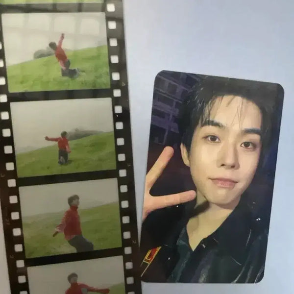 [BUNJANG] LUCY 2nd Album Childish Unsealed Photocard + 4-Cut Film (Choi Sangyeop) / LUCY 루시 2집 앨범 Childish 개봉 - 포카+4컷 필름 최상엽
