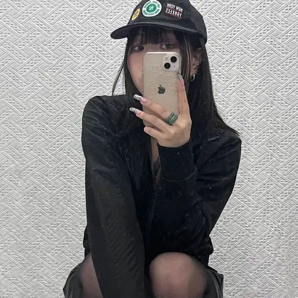 [BUNJANG] MLB Old School Street Rock Punk Applique Patchwork Ball Cap / MLB 올드스쿨 스트릿 락펑크 와펜 패치워크 볼캡 C12810