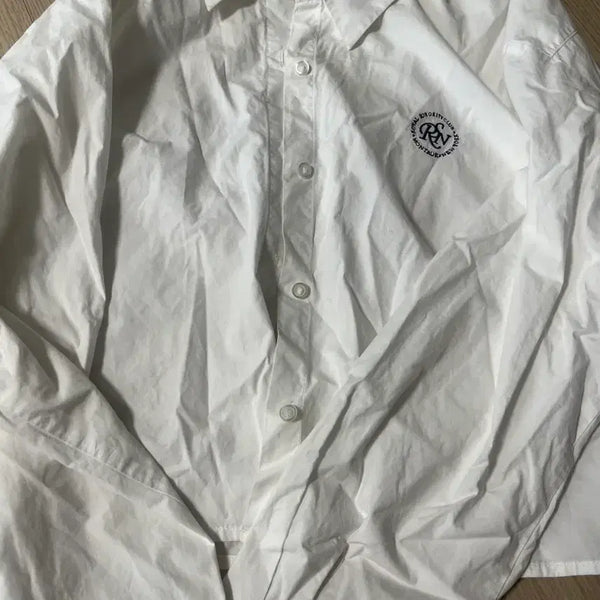 [BUNJANG] White Warming Shirt / 화이트 난방 셔츠