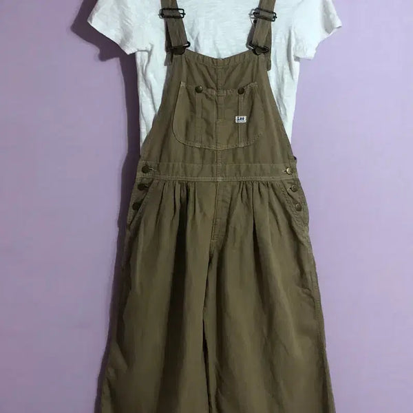 [BUNJANG] Lee Overall Pants Khaki / 리 오버롤 팬츠 카키색