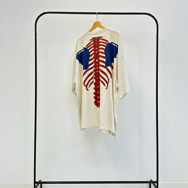 [BUNJANG] Kapital Bone Short Sleeve T-Shirt Size 3 / 캐피탈 본 반팔티 3사이즈 ( A2363 )