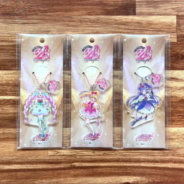 [BUNJANG] Bandai Maho Girls PreCure! 20th Anniversary Keychain (Sealed Bundle Set) / (가격 내림X/미개봉/일괄) 마법사 프리큐어 20주년 키체인 반다이