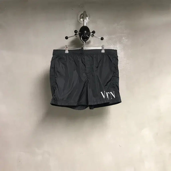 [BUNJANG] Valentino Black Swim Pants 52 / 발렌티노 블랙 스윔 팬츠 52