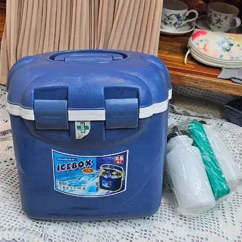 [BUNJANG] Icebox 17L Blue Cooler / 아이스박스 17L 블루 쿨러